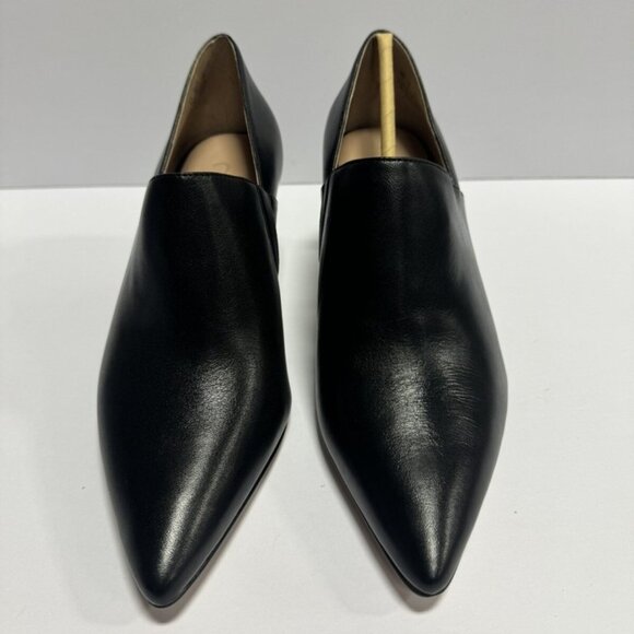 Naturalizer Womens Fanfare Black Leather Pumps, Size 7.5 Narrow - Picture 3 of 6